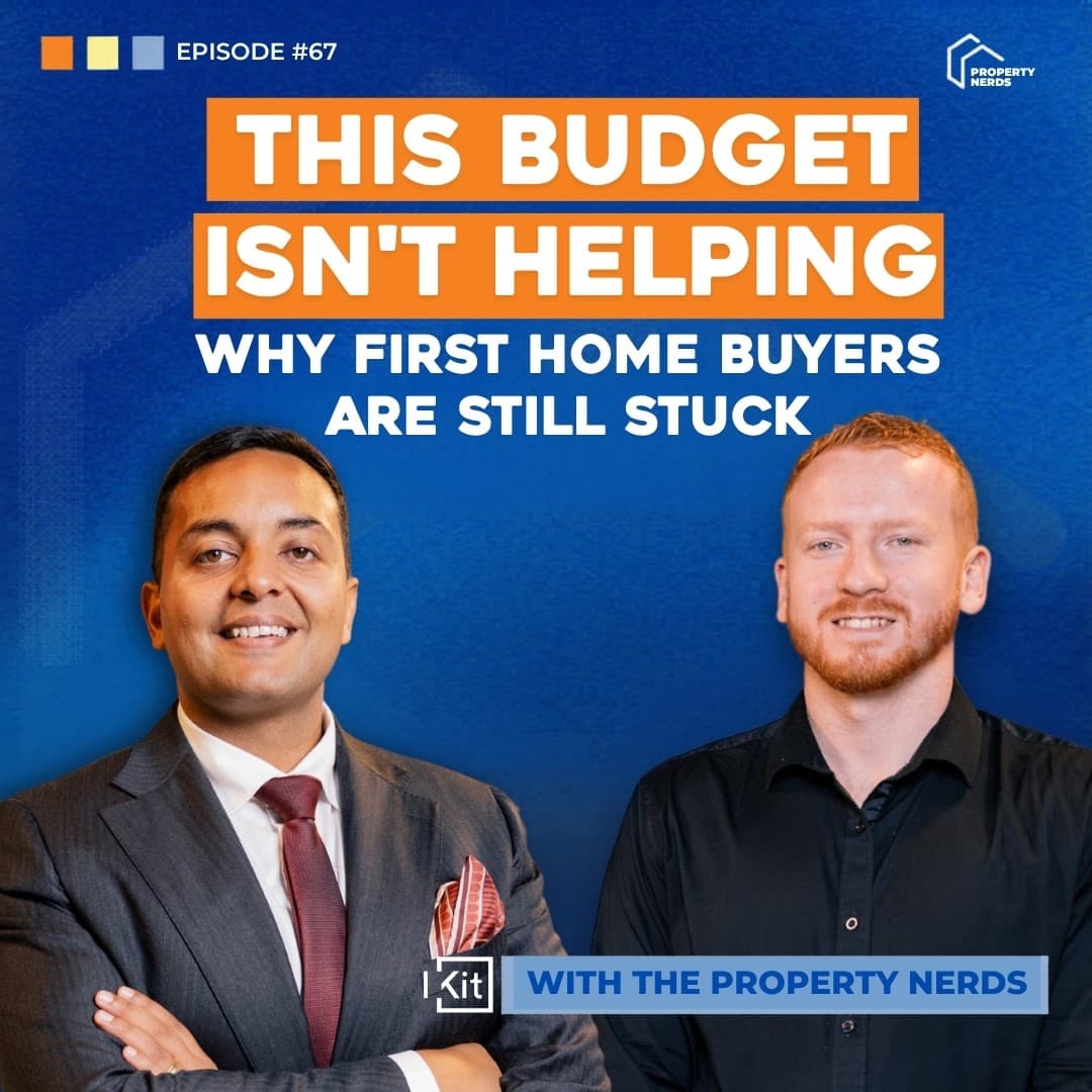 Arjun Paliwal recording an InvestorKit property market episode